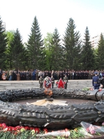 Торжественный митинг у Вечного Огня на Аллее Славы в честь дня Победы, 09.05.2012